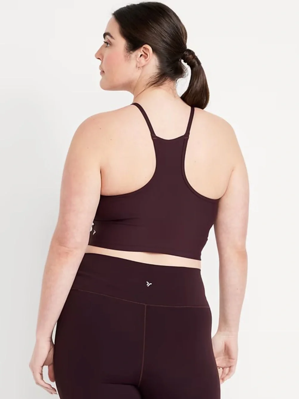 NWT! Old Navy Light Support StudioSmooth Longline Sports Bra 694514 Large 🕶️